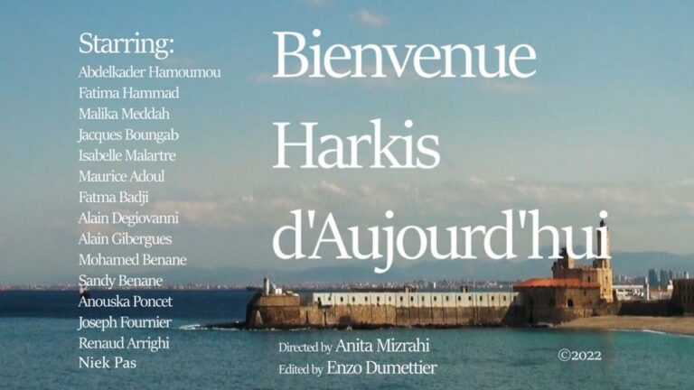 Poster film “Bienvenue Harkis d’Aujourd’hui”